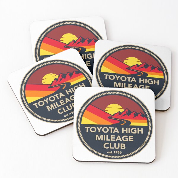 Item preview, Toyota high mileage club designed and sold by AutoEscapePrints.