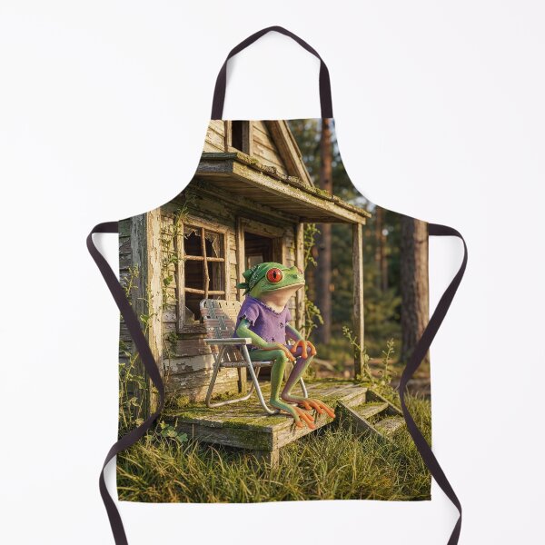 Item preview, Red-Eyed Tree Frog Sits Outside His Shanty designed and sold by Tridentulus.