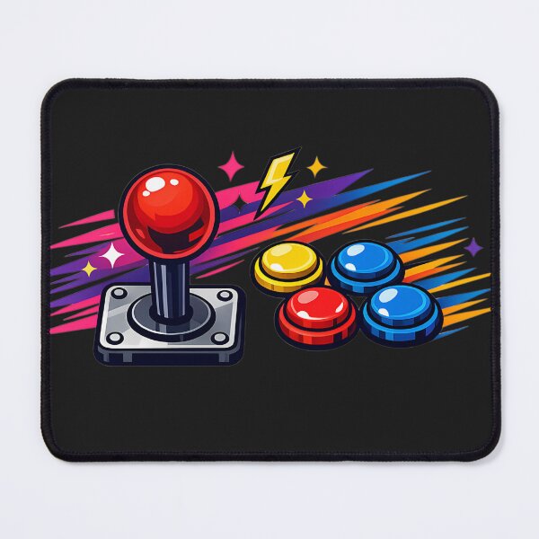 Artikelvorschau, Retro-Arcade-Joystick – 90er-Jahre-Gamer-Nostalgie entworfen und verkauft von athenaVart.
