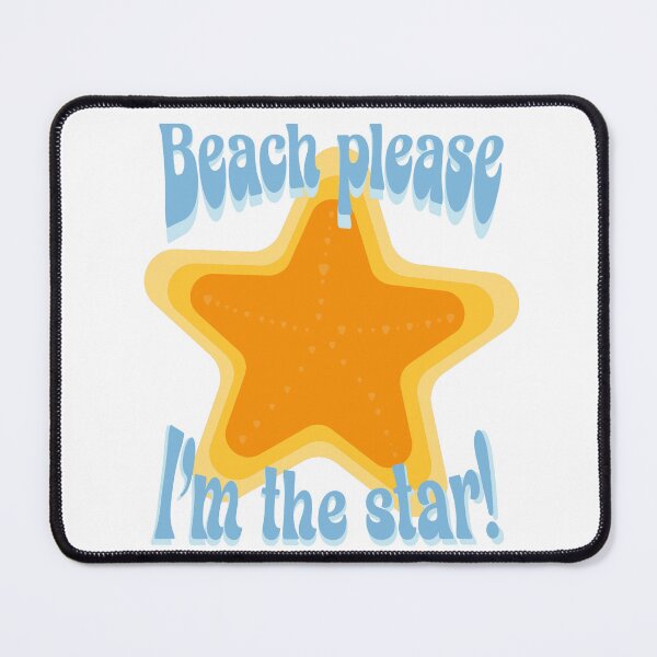 Item preview, Beach Please I’m the Star – Funny Starfish Summer Quote Art designed and sold by CharmingArt23.
