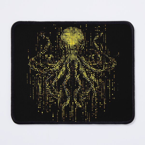 Item preview, Golden Octopus in the Matrix designed and sold by ClubVacay.