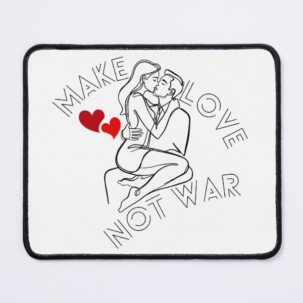 Item preview, Make Love Not War (Without Bullet Version) designed and sold by ReuvenStore.