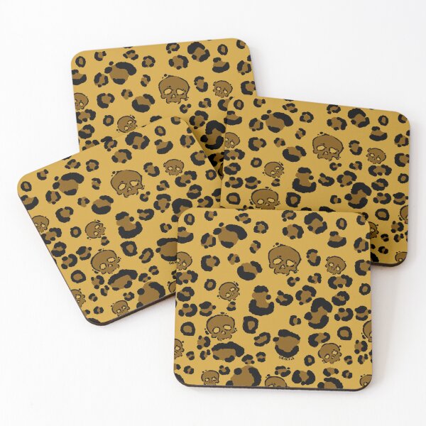 Item preview, Skull Leopard Print (Classic Version) designed and sold by JanGrackle.