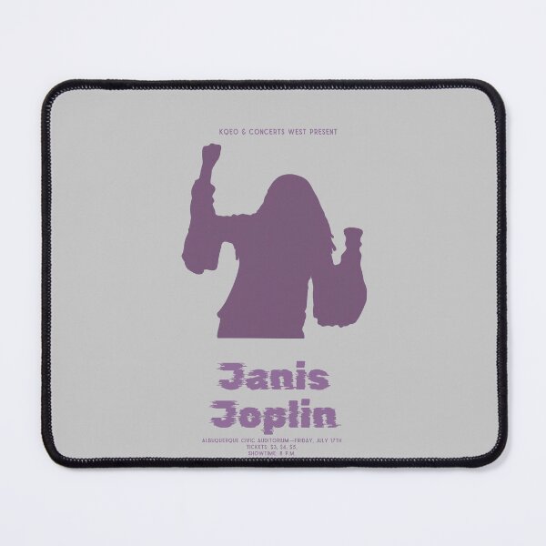 Item preview, Janis Joplin live in Albuquerque fan art designed and sold by Etaipal.