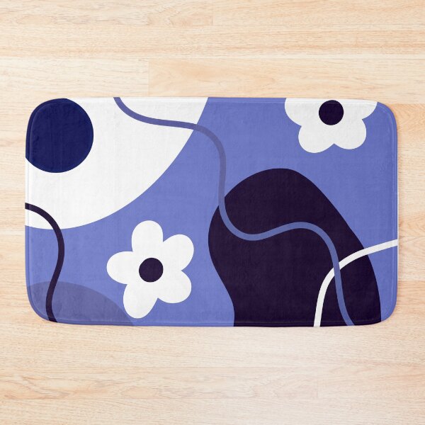Artikelvorschau, Blaues Boho-Minimalismus-Design entworfen und verkauft von Sartoris Art.
