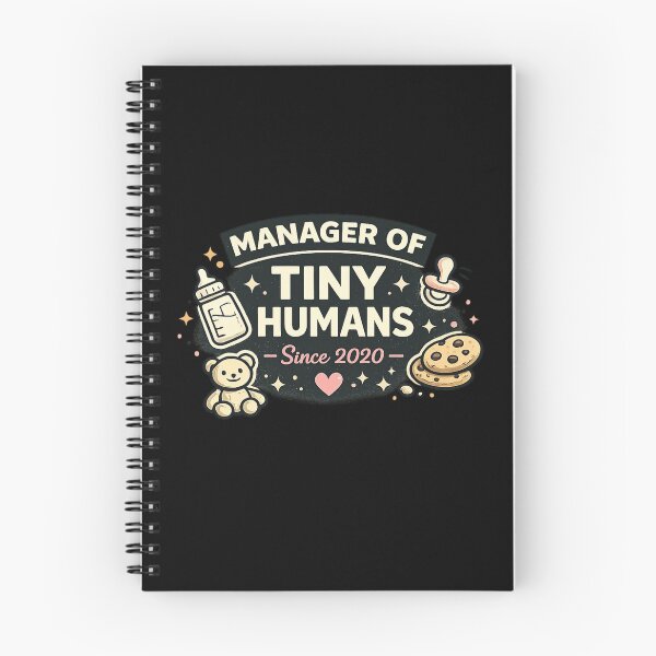 Item preview, Manager of Tiny Humans Shirt – Funny Mom Life Tee, Motherhood Humor Gift for Moms designed and sold by Final Chance Designs⭐️⭐️⭐️⭐️⭐️.