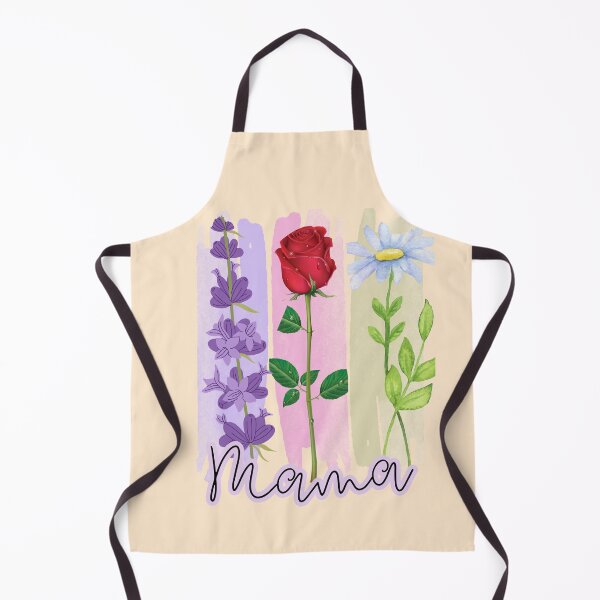 Item preview, Mama - Three Flowers of Motherhood Watercolor Panel Design designed and sold by PriyaMagic.