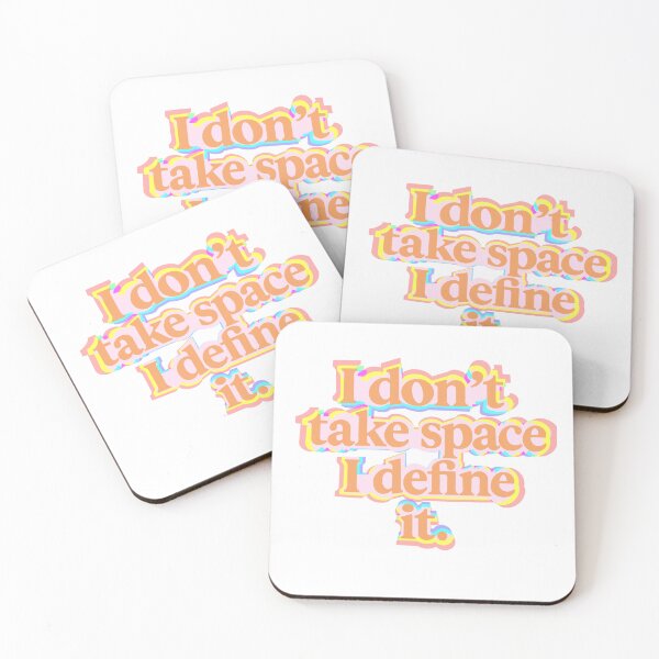 Item preview, I Don’t Take Space, I Define It – Empowering Rainbow  designed and sold by CharmingArt23.