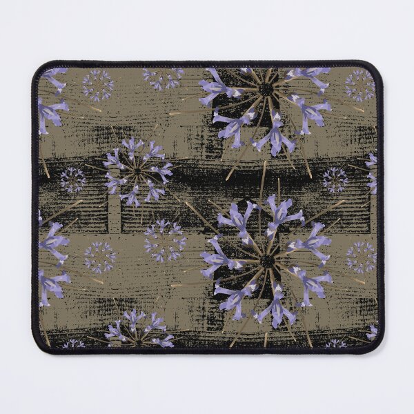 Item preview, First Spring Flower Radials on Black & Taupe Barn Tin designed and sold by Digitalmyth's Designs.