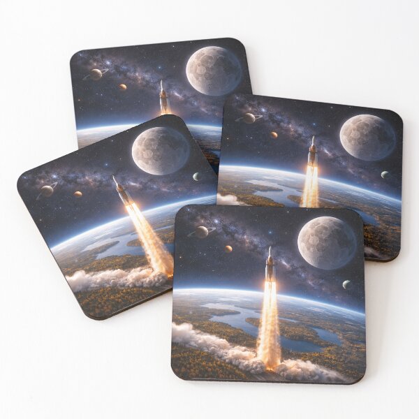 Item preview, Celestial Moon in Deep Space designed and sold by CarlosBerry.