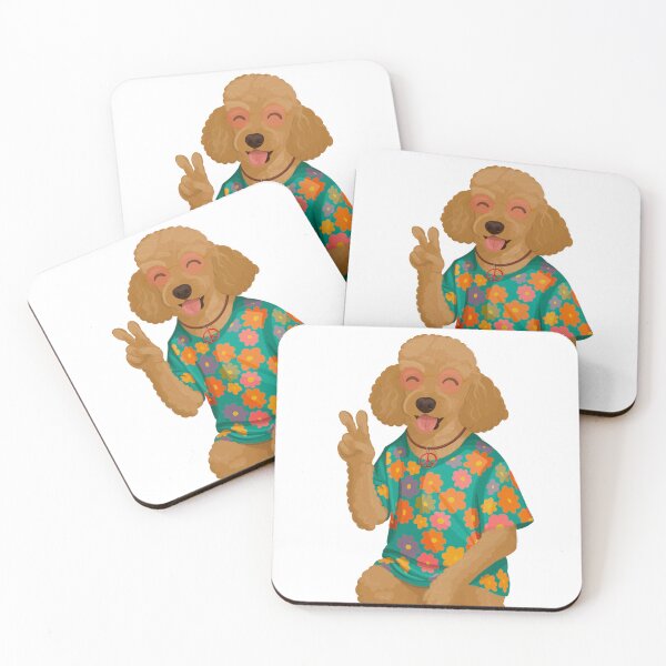 Item preview, Groovy Poodle Vibes designed and sold by CharmingArt23.