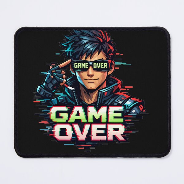 Item preview, Game Over Cool Gamer T-Shirt Retro Character 90s designed and sold by athenaVart.