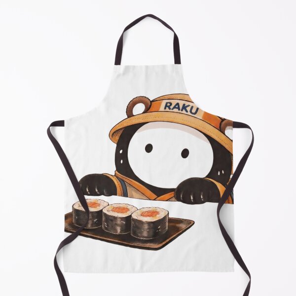 Item preview, Cute Raku Hungry for Sushi designed and sold by RakuWorld.