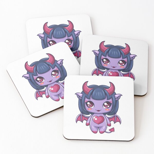 Item preview, Kawaii Demon Girl designed and sold by Retro Whimsy.