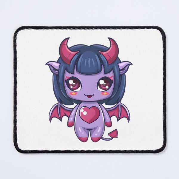 Item preview, Kawaii Demon Girl designed and sold by Retro Whimsy.