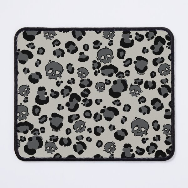 Item preview, Skull Leopard Print (Gray Version) designed and sold by JanGrackle.