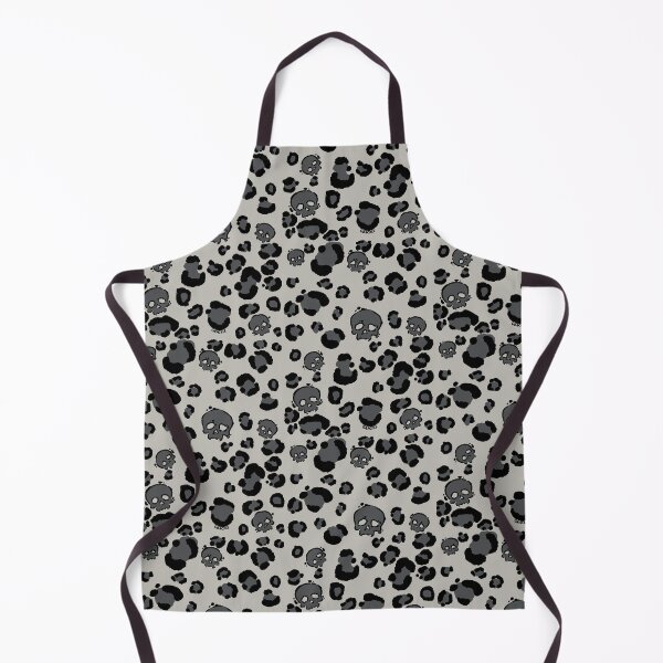 Item preview, Skull Leopard Print (Gray Version) designed and sold by JanGrackle.