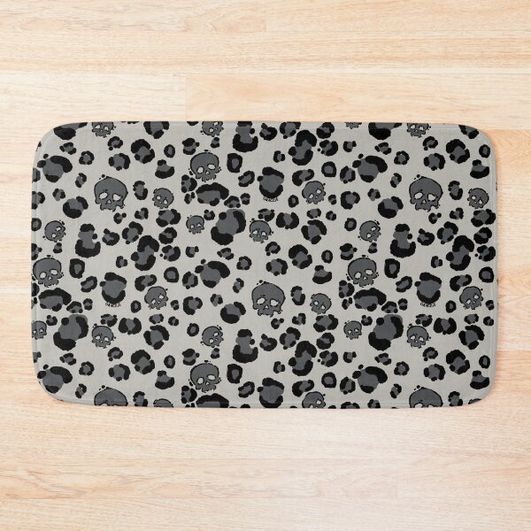 Item preview, Skull Leopard Print (Gray Version) designed and sold by JanGrackle.