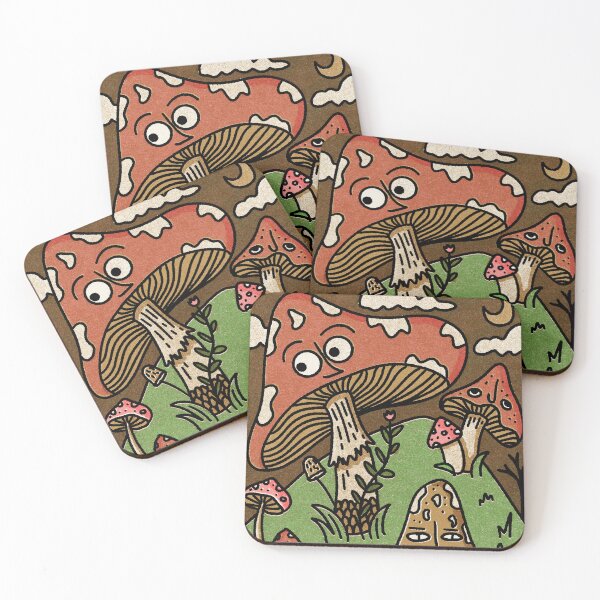 Item preview, Skeptical Mushies designed and sold by elliedupler.