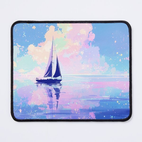 Item preview, Pastel Dream Sailboat Ocean Sky designed and sold by Dusk Atelier.