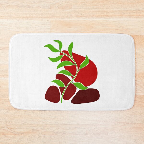 Item preview, Whimsical Nature Red Boho Minimalism designed and sold by Sartoris Art.