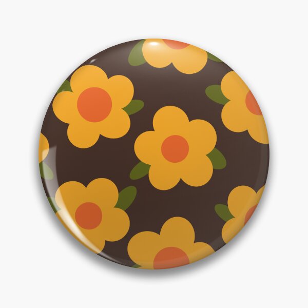Item preview, groovy flowers designed and sold by KitschByKate.