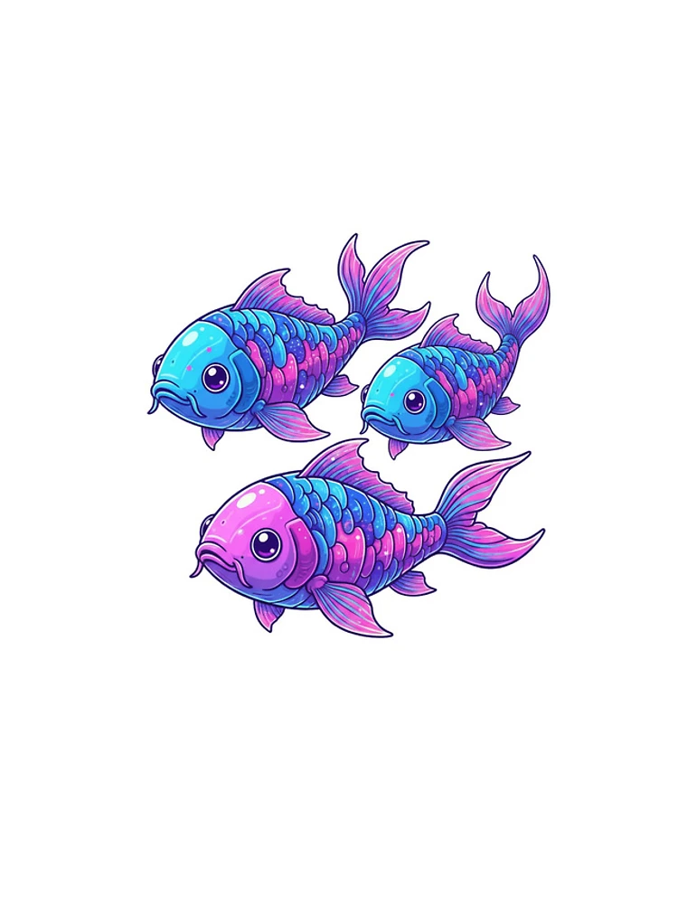 Thumbnail 5 of 5, iPhone Case, Cosmic Fish designed and sold by RdStickerss.