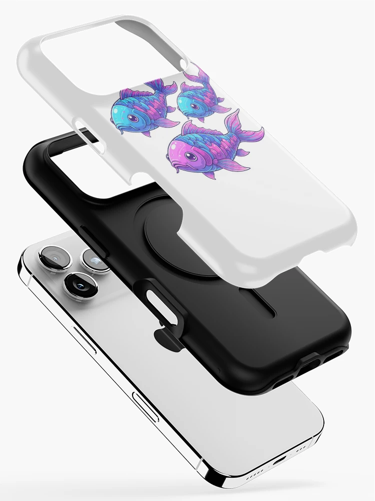 Thumbnail 2 of 4, iPhone Case, Cosmic Fish designed and sold by RdStickerss.