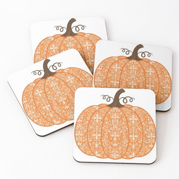 Item preview, damask halloween Lace Pumpkin  designed and sold by sanawnaw154.