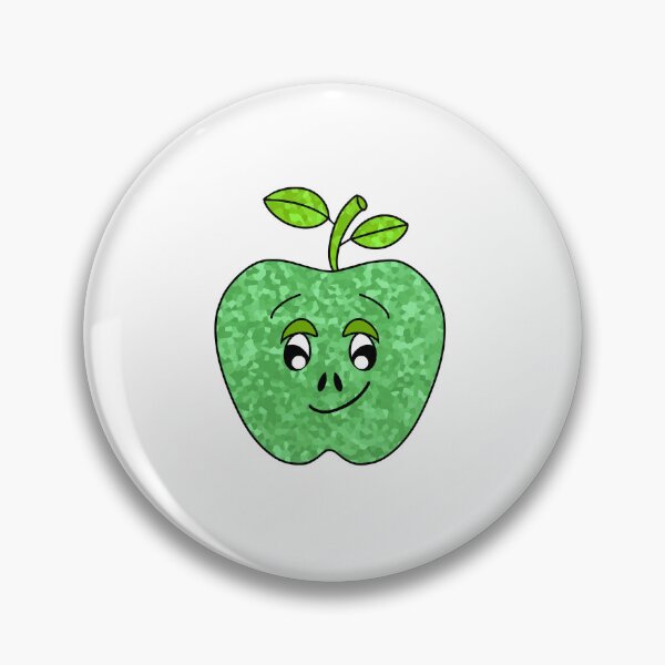Item preview, Cute Cartoon Green Apple designed and sold by Sartoris Art.
