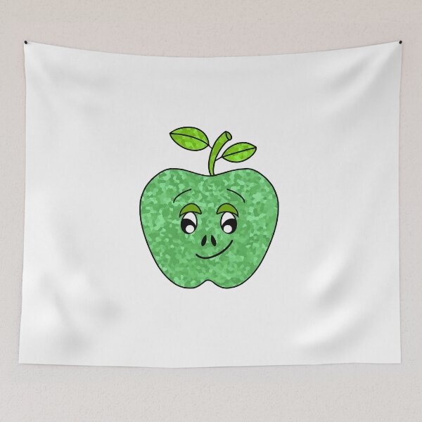 Item preview, Cute Cartoon Green Apple designed and sold by Sartoris Art.