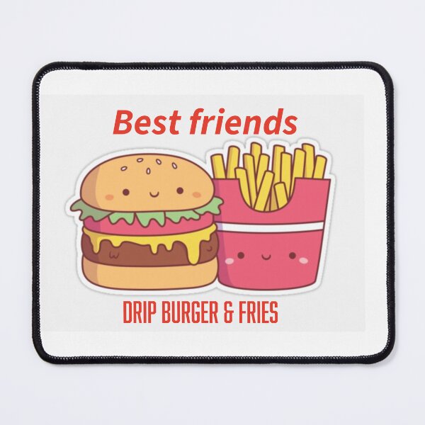 Item preview,  Stickers Burger & fries  designed and sold by Rvdesign18.