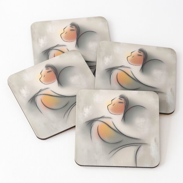 Item preview, Abstract Female Figure, Neutral Colors designed and sold by MaryFiore.