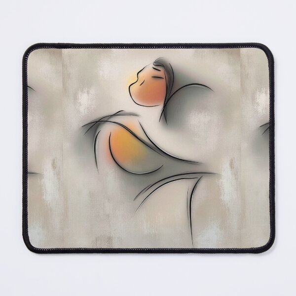 Item preview, Abstract Female Figure, Neutral Colors designed and sold by MaryFiore.