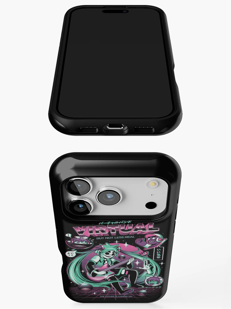 Thumbnail 3 of 4, iPhone Case, Not Less Real designed and sold by Rozenta.