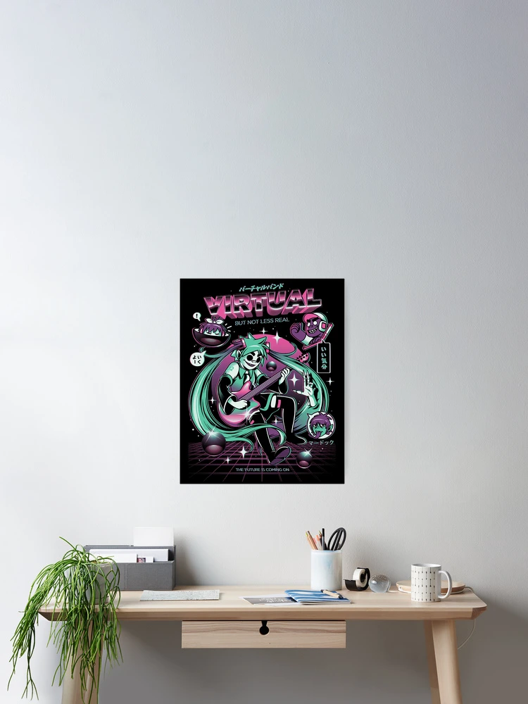 Thumbnail 2 of 3, Poster, Not Less Real designed and sold by Rozenta.