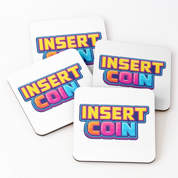 Item preview, Insert Coin Retro Arcade 90s Gaming designed and sold by athenaVart.