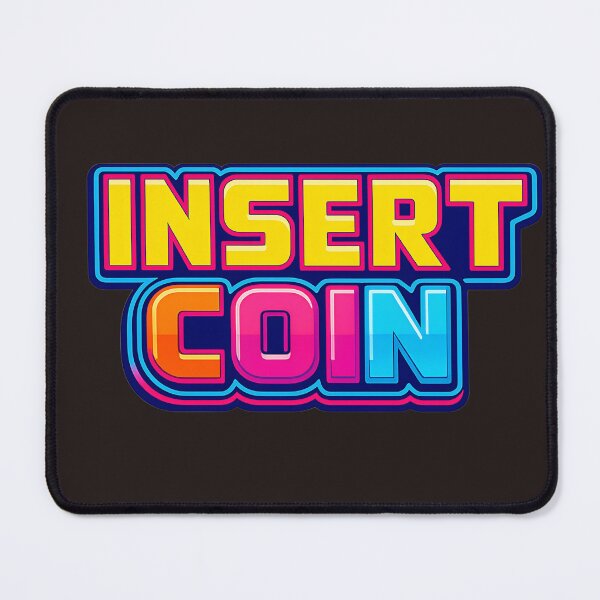 Item preview, Insert Coin Retro Arcade 90s Gaming designed and sold by athenaVart.
