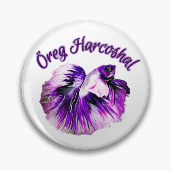 Item preview, 'Öreg Harcoshal' Logo - The Fighter Fish designed and sold by oregharcoshal.