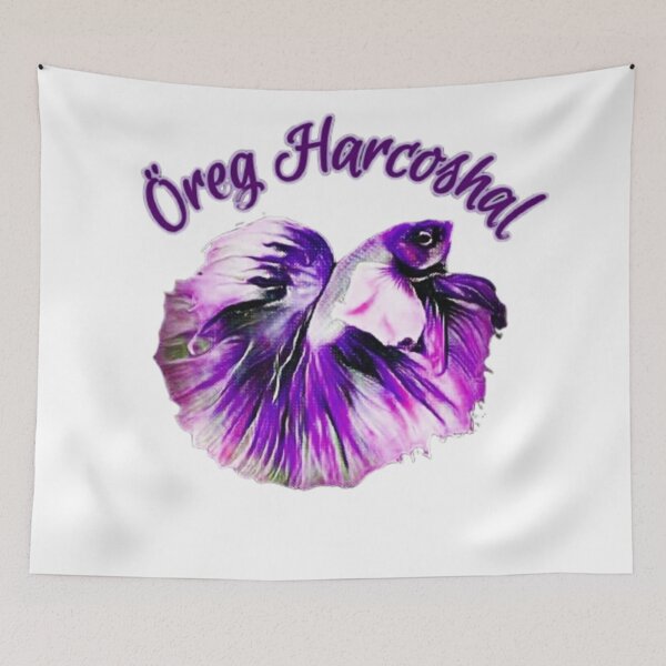 Item preview, 'Öreg Harcoshal' Logo - The Fighter Fish designed and sold by oregharcoshal.