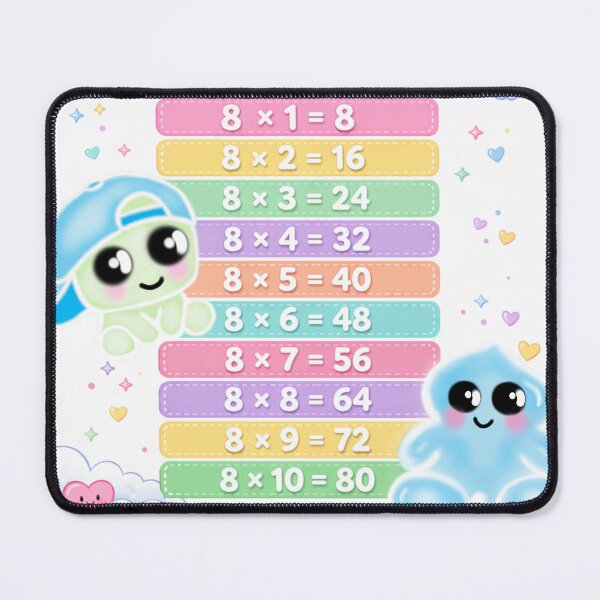 Item preview, MOSI and MAXI Loves Maths 8 x Tables designed and sold by Tale Teller Club.