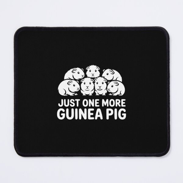 Item preview, Just One More Guinea Pig Pet Lover Humor designed and sold by theartfulaspie.