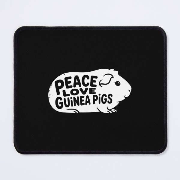 Item preview, Peace Love Guinea Pigs Pet Lover Humor designed and sold by theartfulaspie.