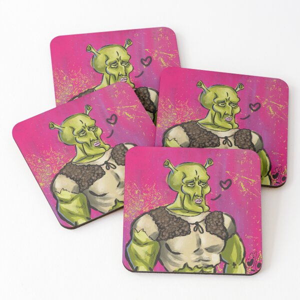 Item preview, Shrekward (shrek and squidward) designed and sold by Blank Pepper Art.