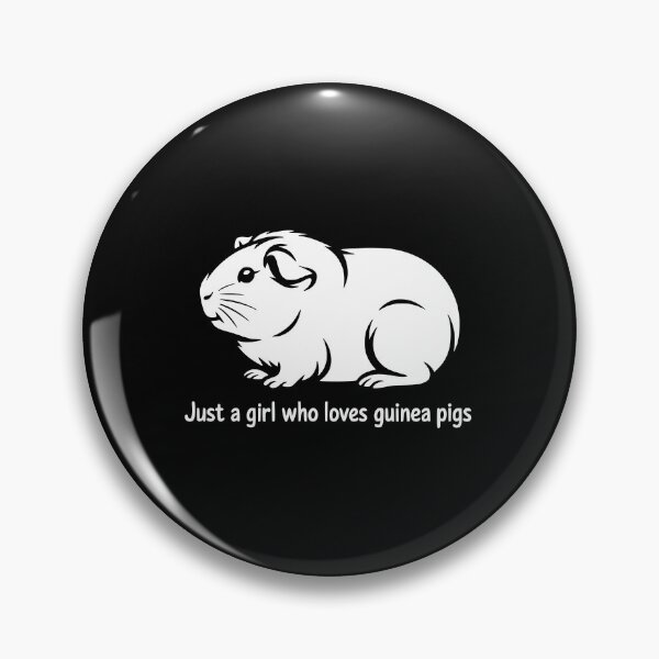 Item preview, Just a Girl Who Loves Guinea Pigs Pet Lover Humor designed and sold by theartfulaspie.