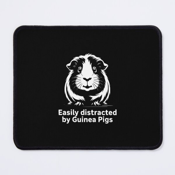 Item preview, Easily Distracted by Guinea Pigs Pet Lover Humor designed and sold by theartfulaspie.