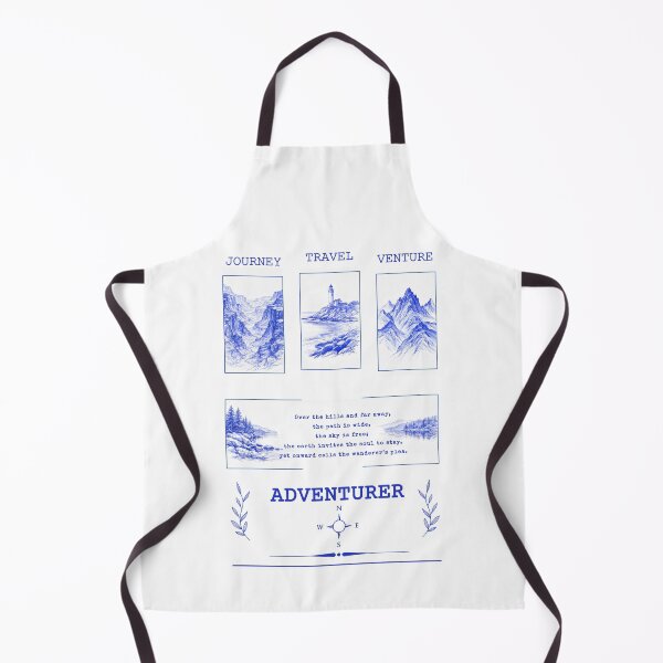 Item preview, Blue Ink Wilderness Explorer Vintage Adventurer designed and sold by Fikuall.