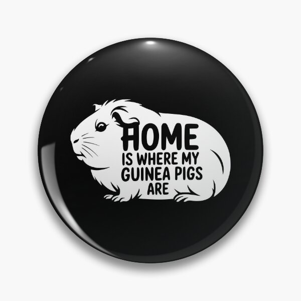 Item preview, Home Is Where My Guinea Pigs Are Pet Lover Humor designed and sold by theartfulaspie.