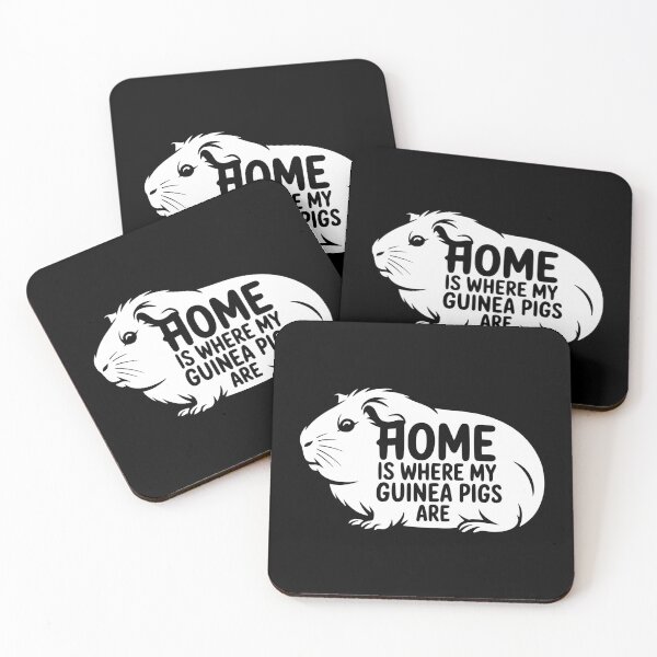 Item preview, Home Is Where My Guinea Pigs Are Pet Lover Humor designed and sold by theartfulaspie.