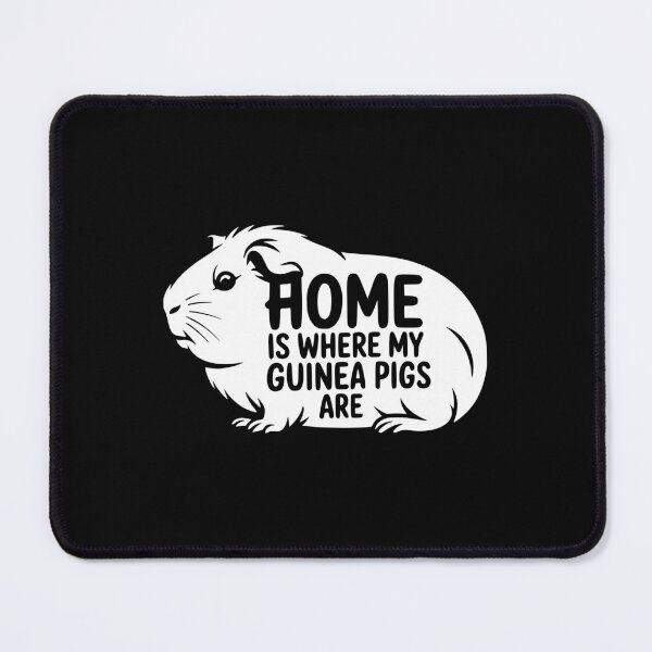 Item preview, Home Is Where My Guinea Pigs Are Pet Lover Humor designed and sold by theartfulaspie.